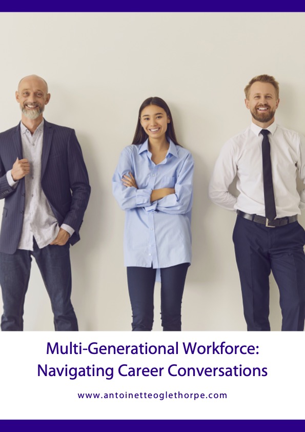 Multi-Generational-Workforce Navigating Career Conversations guide cover